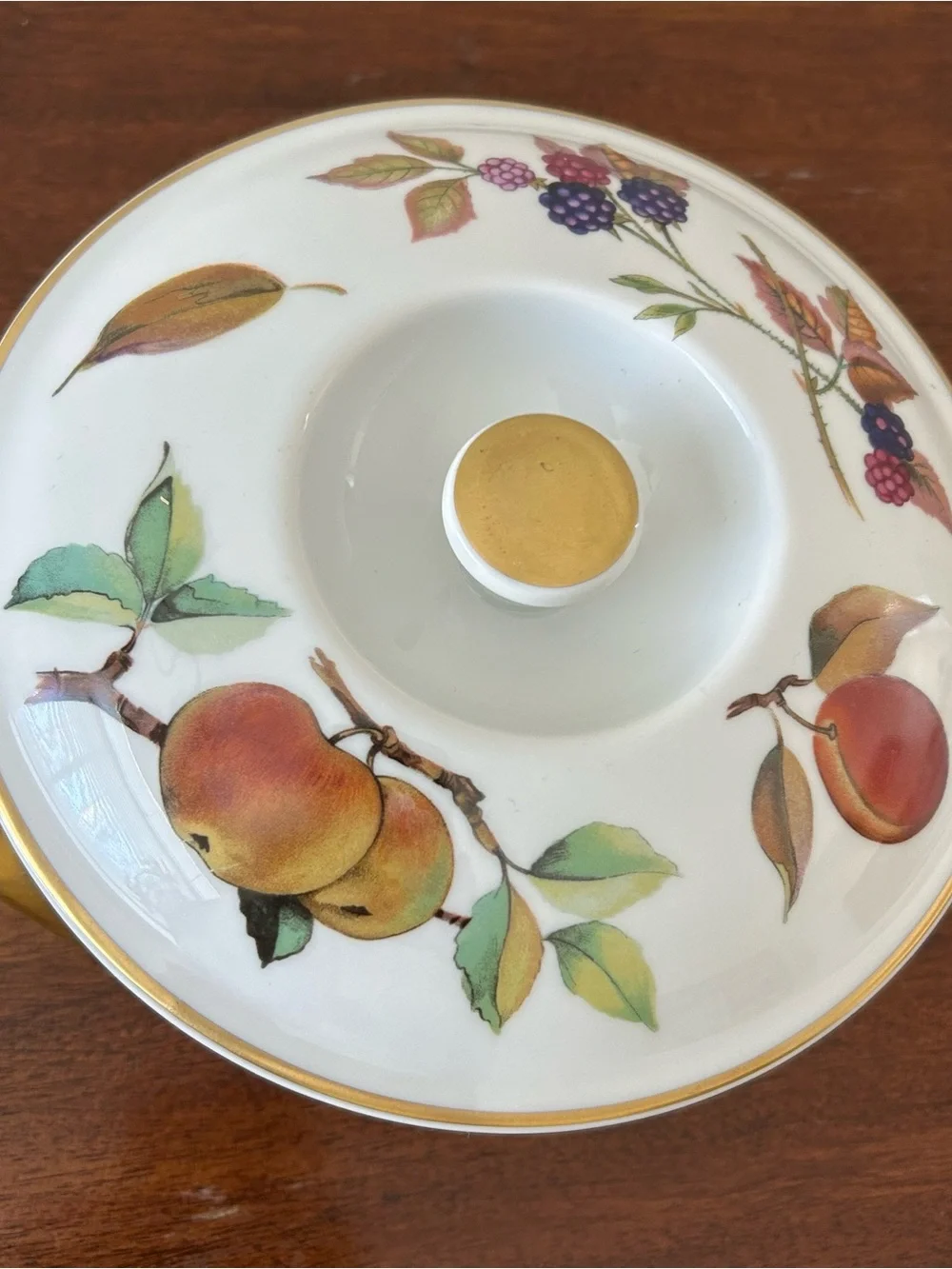 Vintage Royal Worcester Evesham 1 Qt Covered Casserole – Asparagus & Wheat